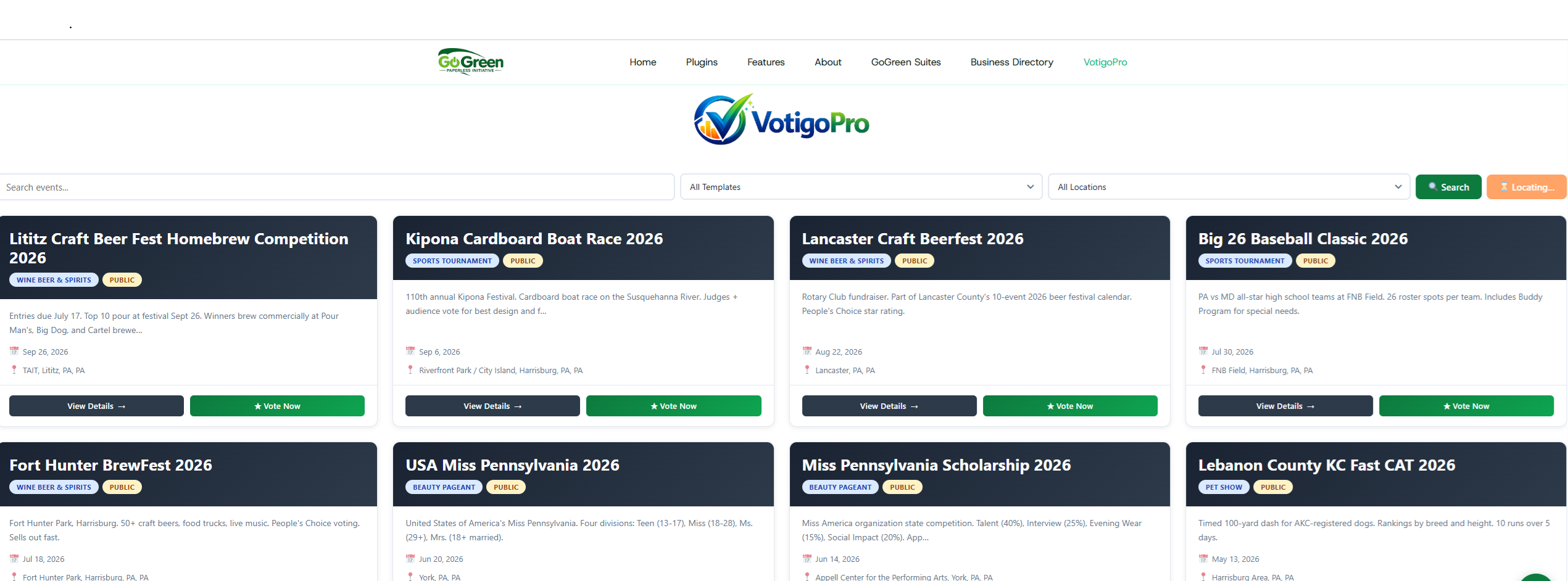VotigoPro WP Plugin screenshot